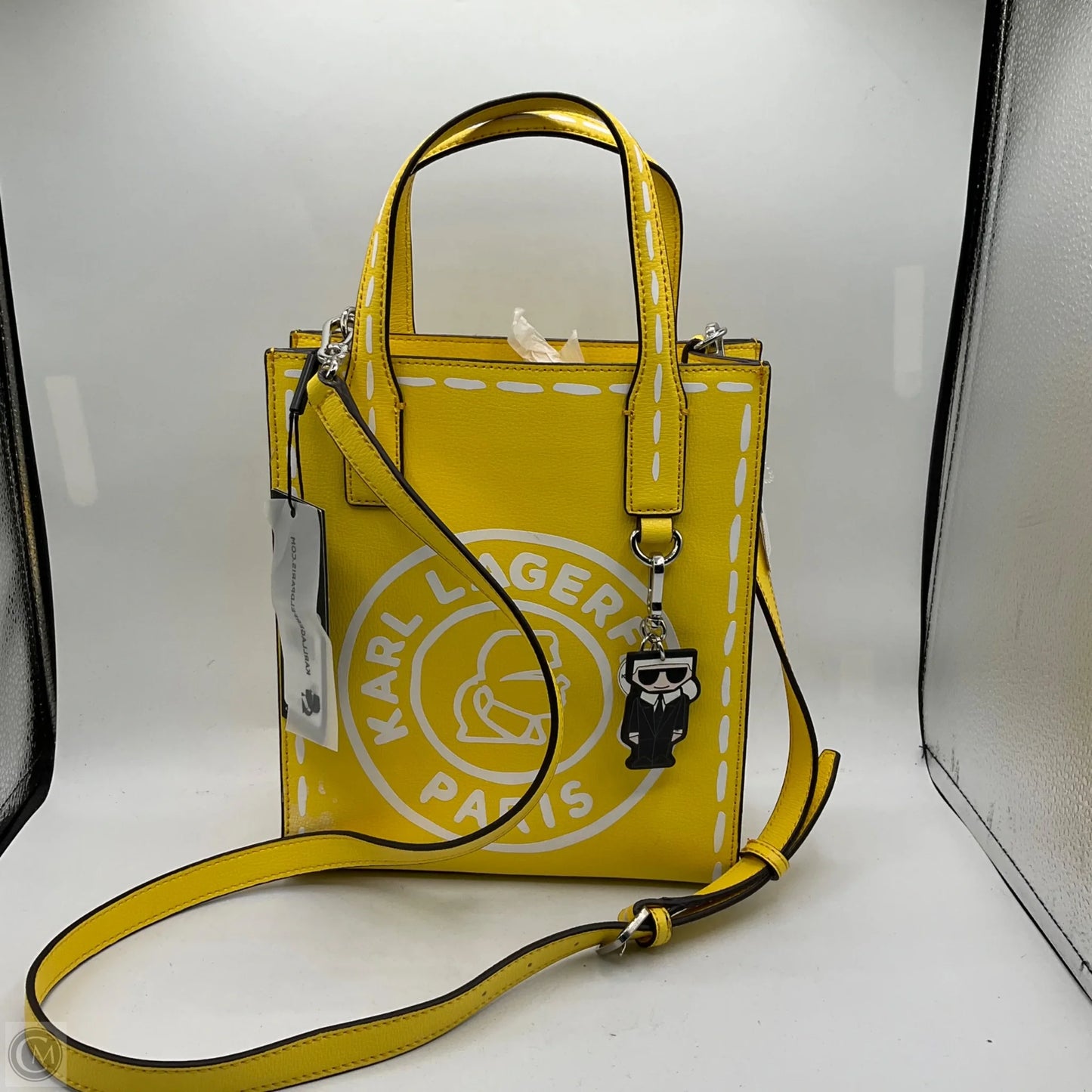 Handbag Designer By Karl Lagerfeld, Size: Medium