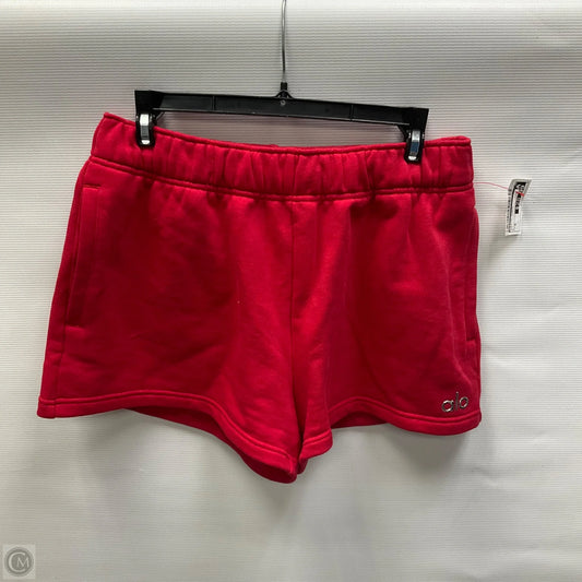 Athletic Shorts By Alo In Red, Size: M