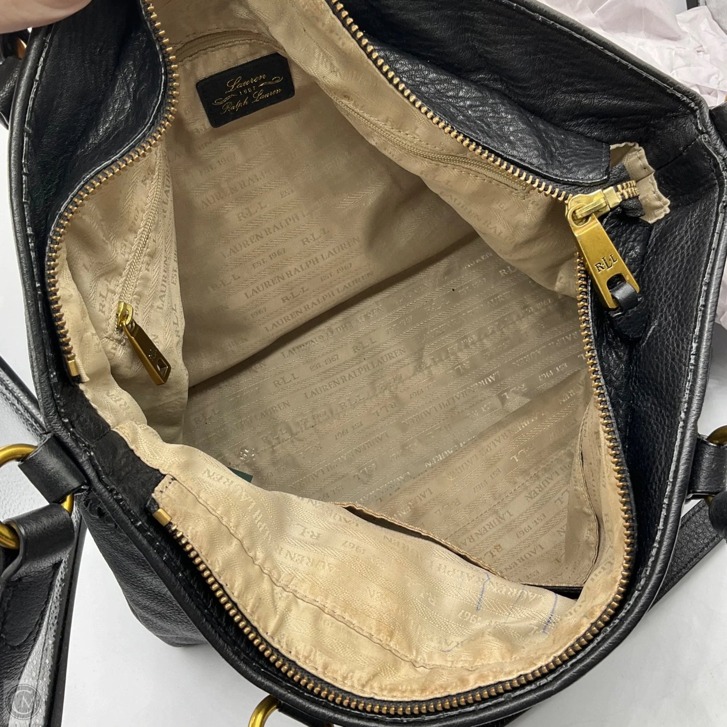 Handbag By Ralph Lauren, Size: Large