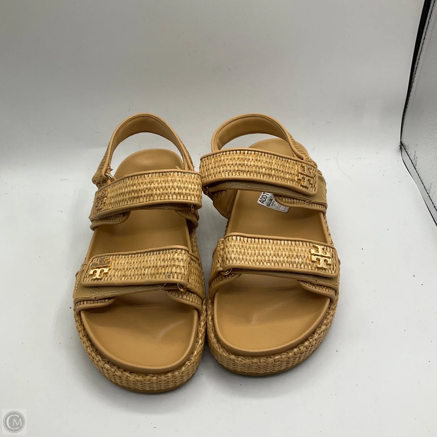Sandals Designer By Tory Burch In Tan, Size: 8
