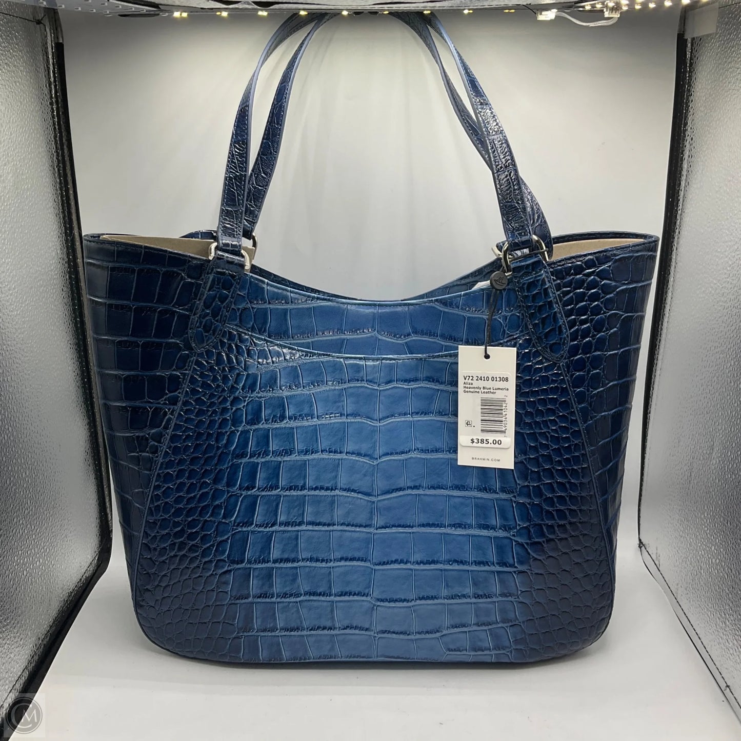 Handbag Designer By Brahmin, Size: Large