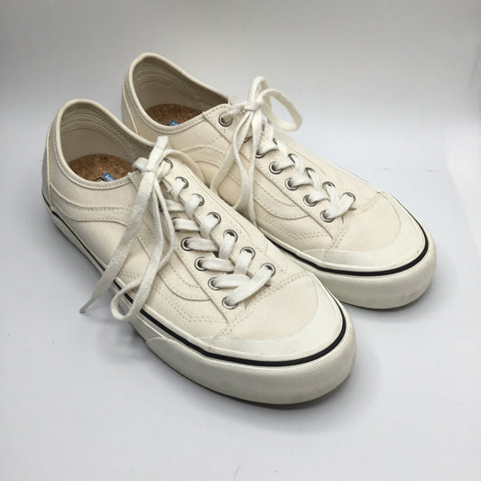 Shoes Sneakers By Vans In Cream, Size: 10