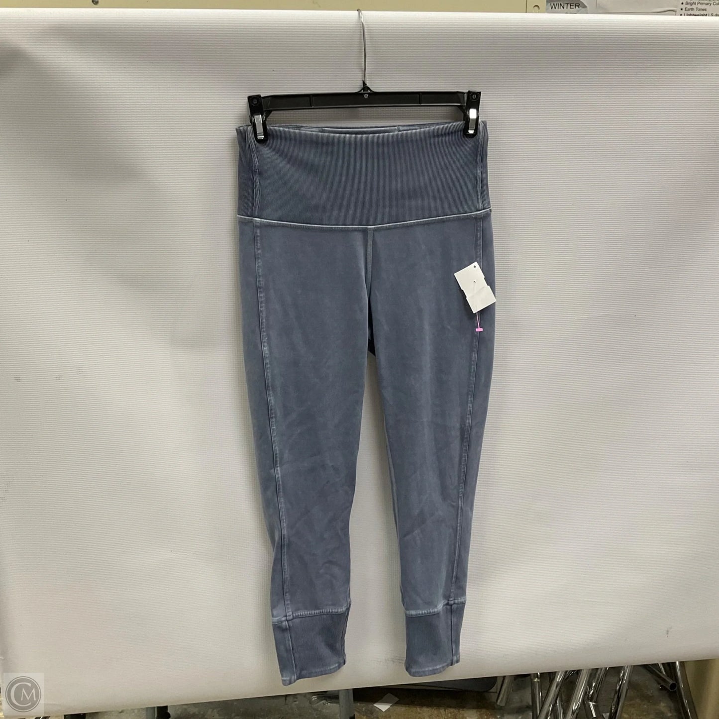 Athletic Leggings Capris By Lululemon In Blue, Size: 4