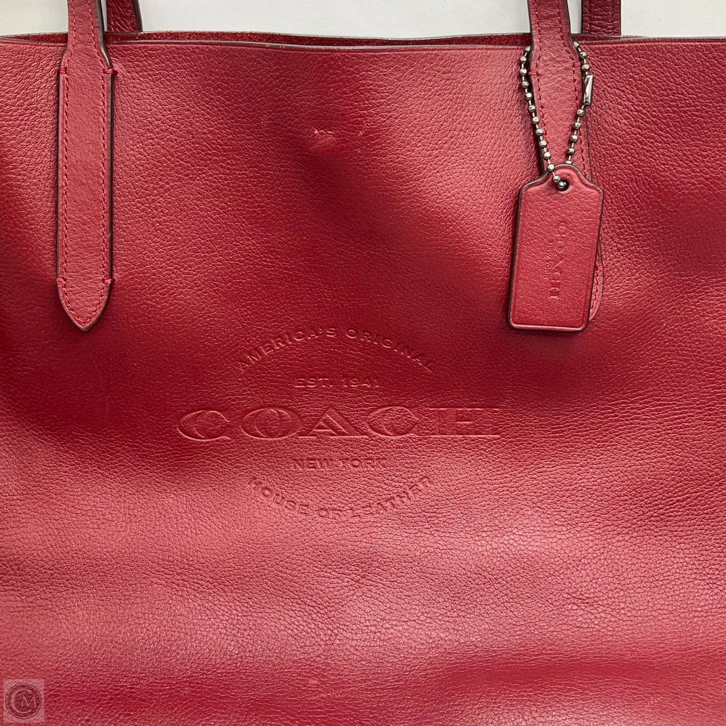 Handbag Designer By Coach, Size: Large