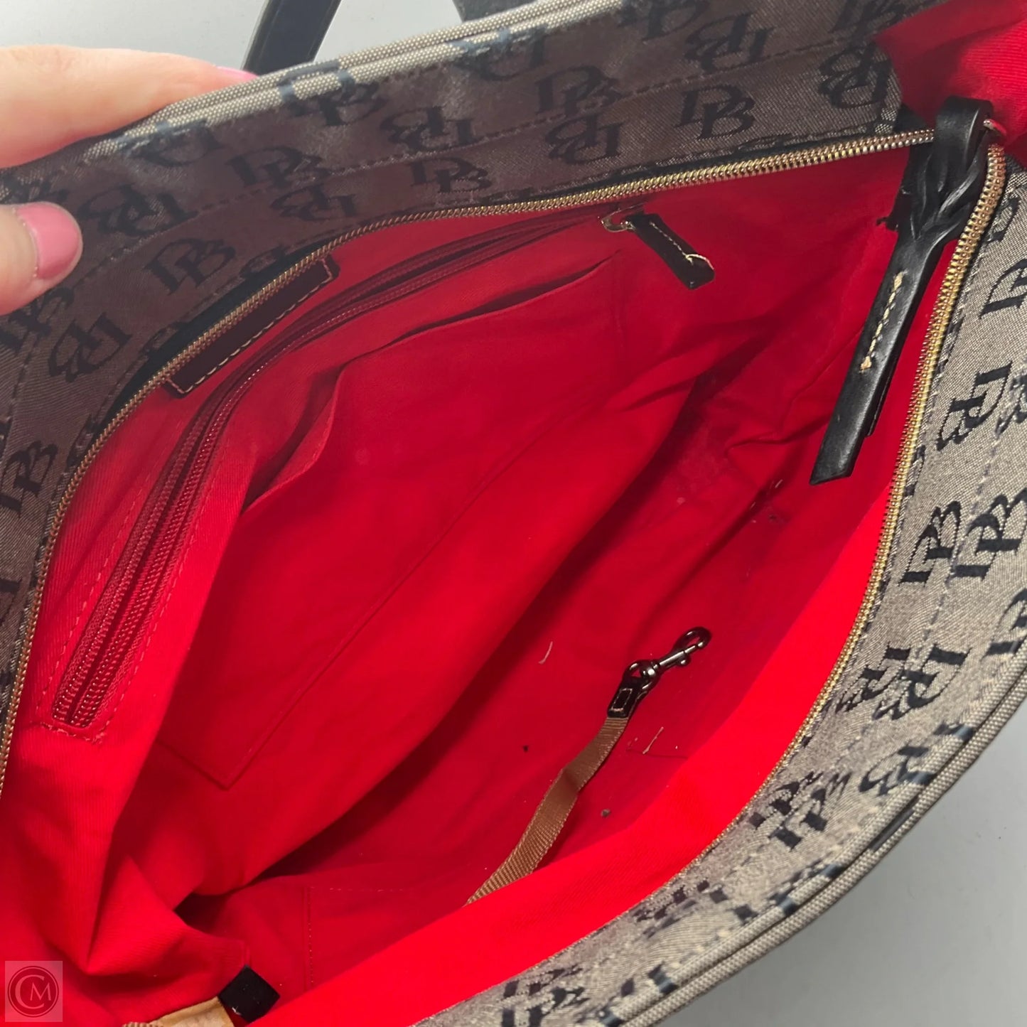 Handbag Designer By Dooney And Bourke, Size: Large