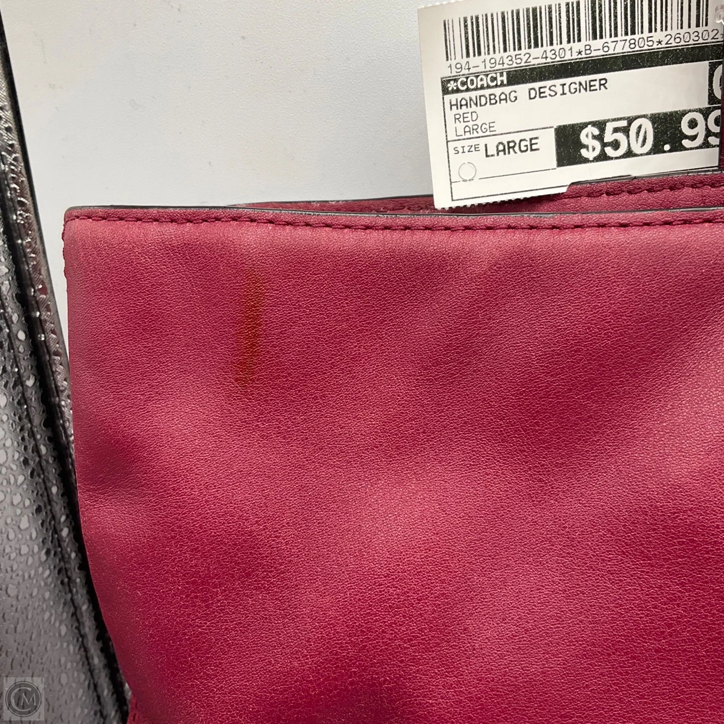 Handbag Designer By Coach, Size: Large