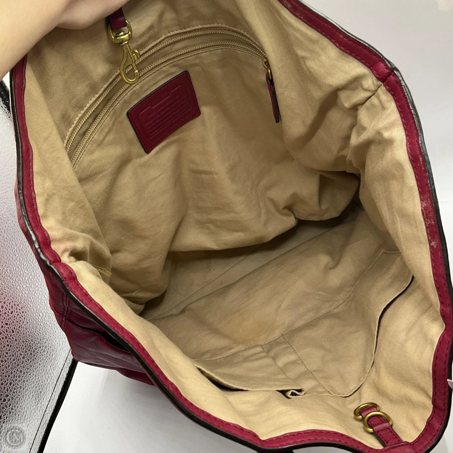 Handbag Designer By Coach, Size: Large