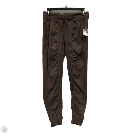 Athletic Pants By Lululemon In Brown, Size: 4