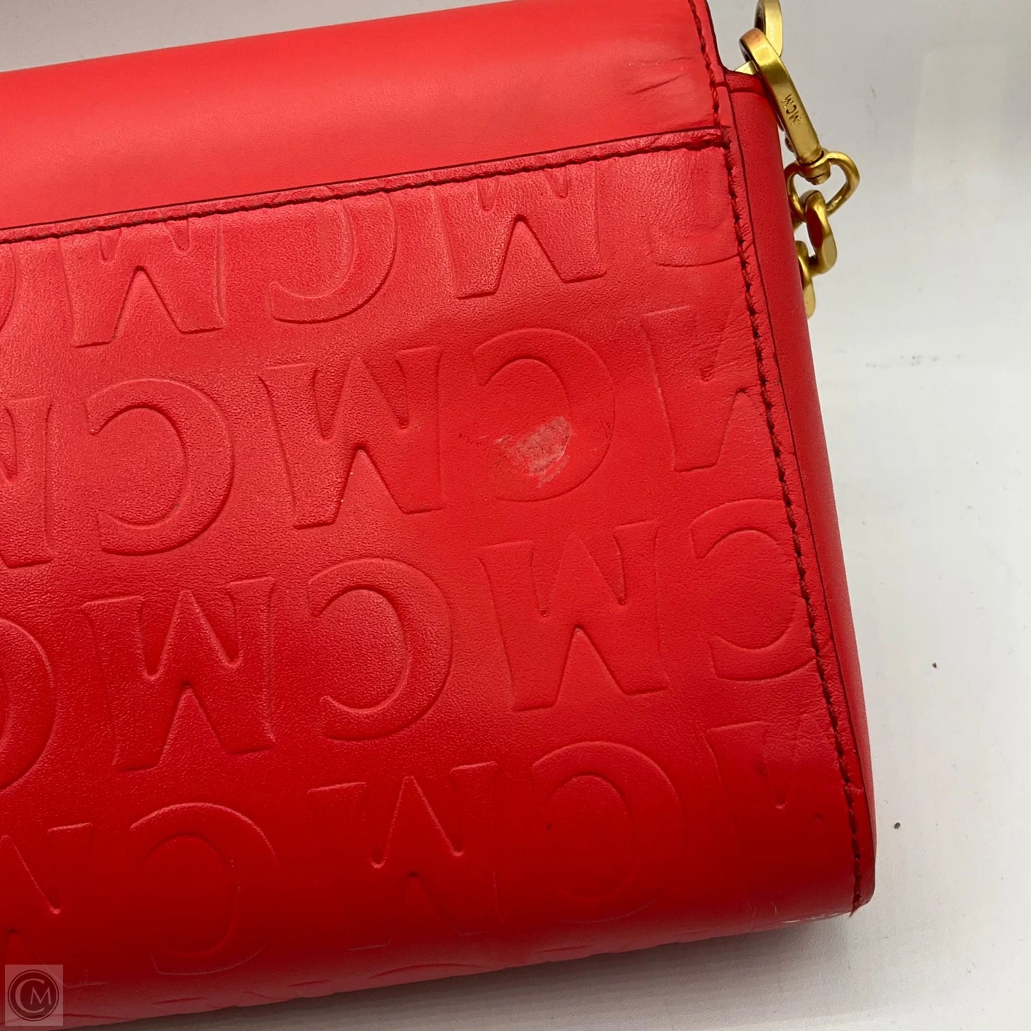 Handbag Luxury Designer By Mcm, Size: Medium