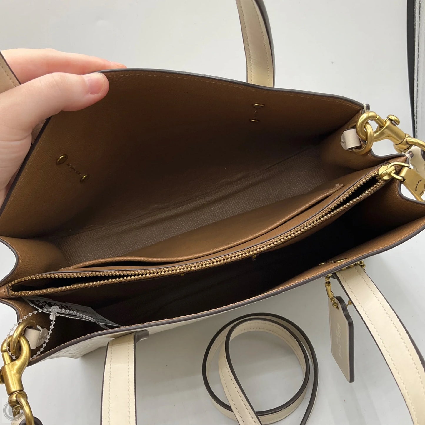Crossbody Designer By Coach, Size: Medium