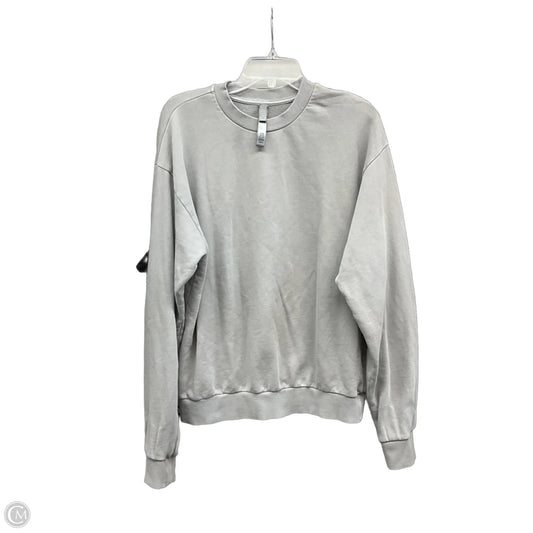 Sweatshirt Collar By Skims In Grey, Size: M