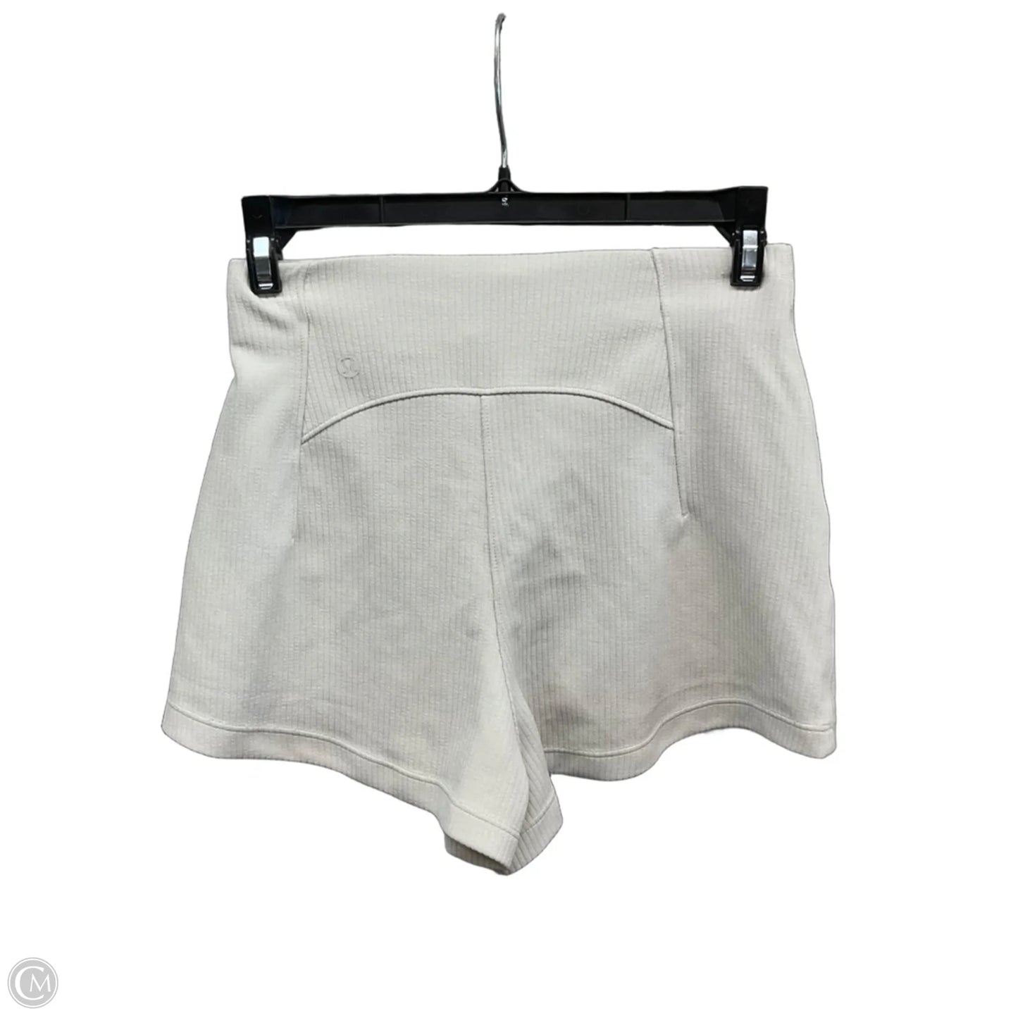 Athletic Shorts By Lululemon In Cream, Size: 2