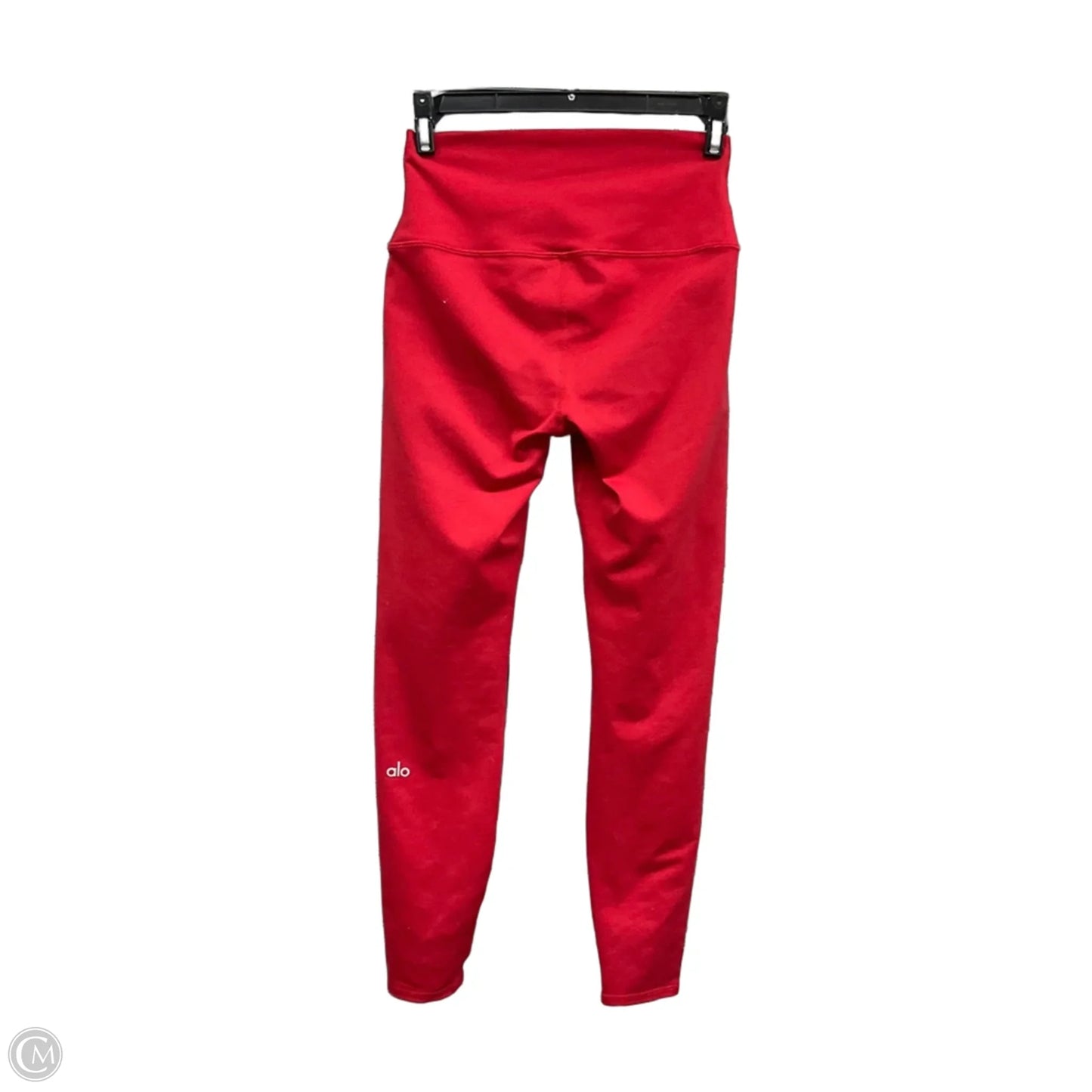 Athletic Leggings By Alo In Red, Size: Xs