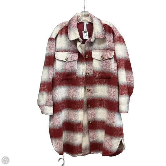Jacket Shirt By Grace + Karma In Cream, Size: M