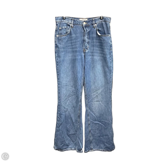 Jeans Flared By We The Free In Blue Denim, Size: 4