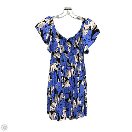 Dress Casual Short By Free People In Blue, Size: Xs