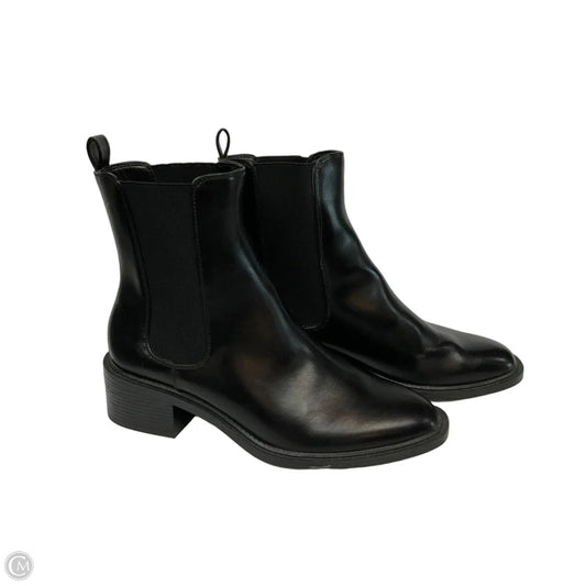 Boots Ankle Heels By Cmc In Black, Size: 8