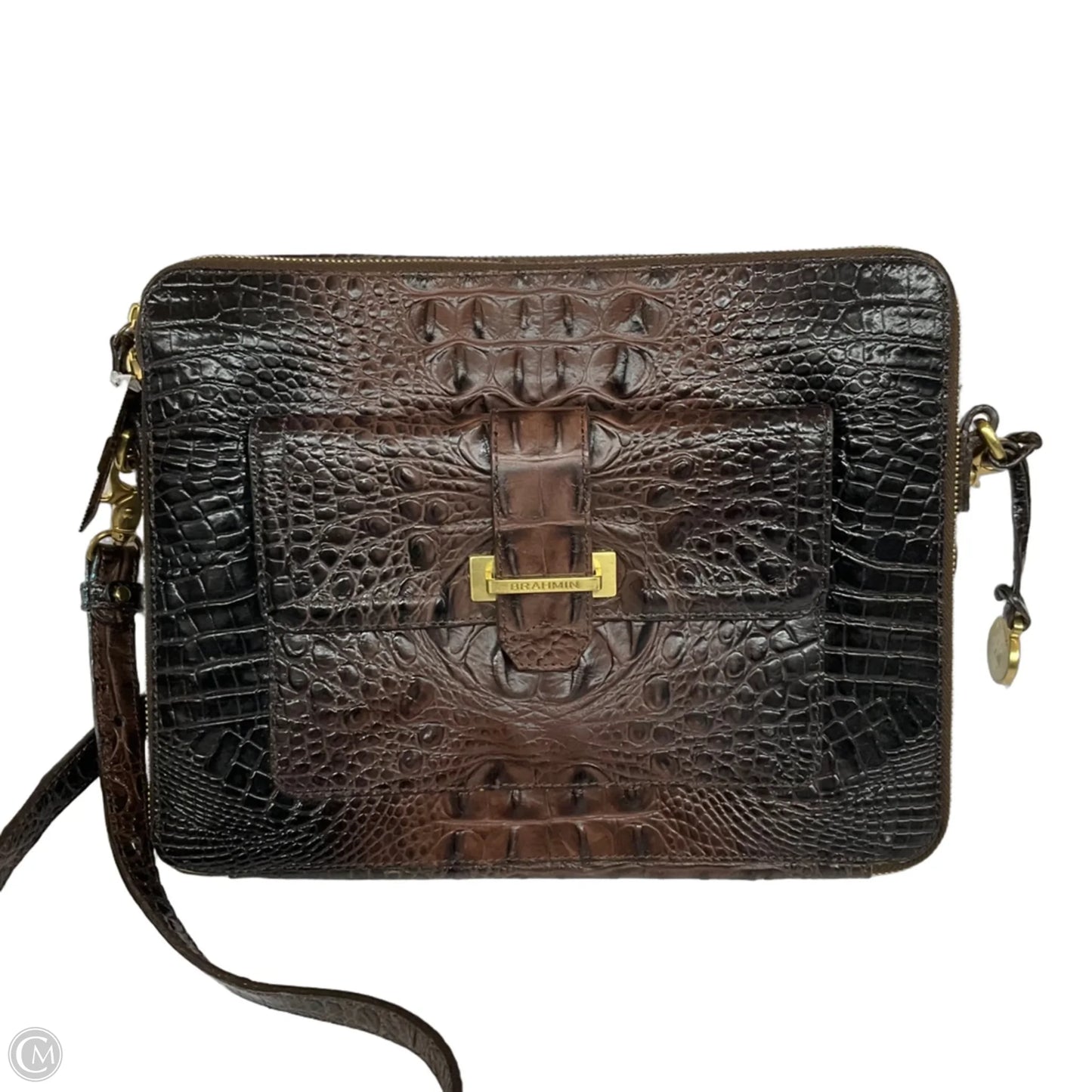 Crossbody Designer By Brahmin, Size: Large