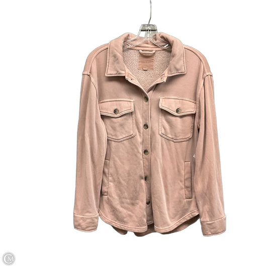 Top Long Sleeve By Thread And Supply In Pink, Size: S