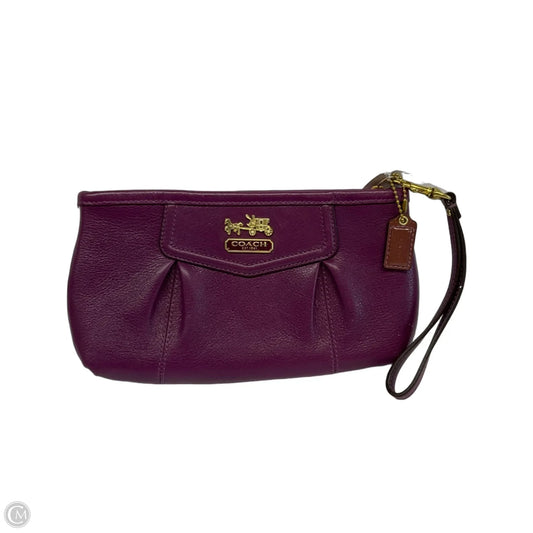Wristlet Designer By Coach, Size: Medium