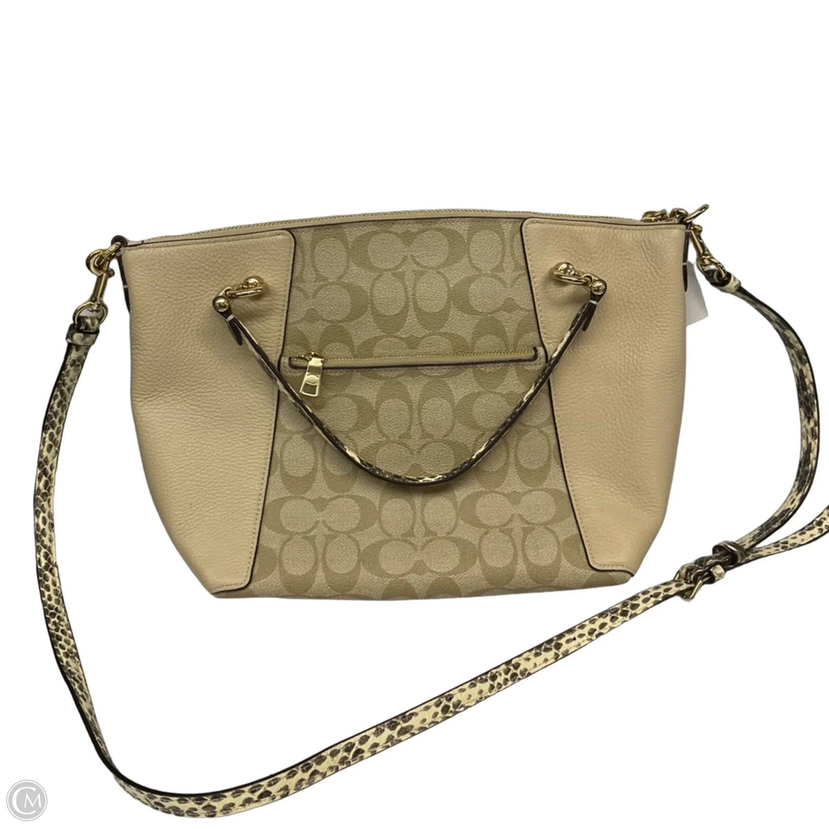 Handbag Designer By Coach, Size: Medium
