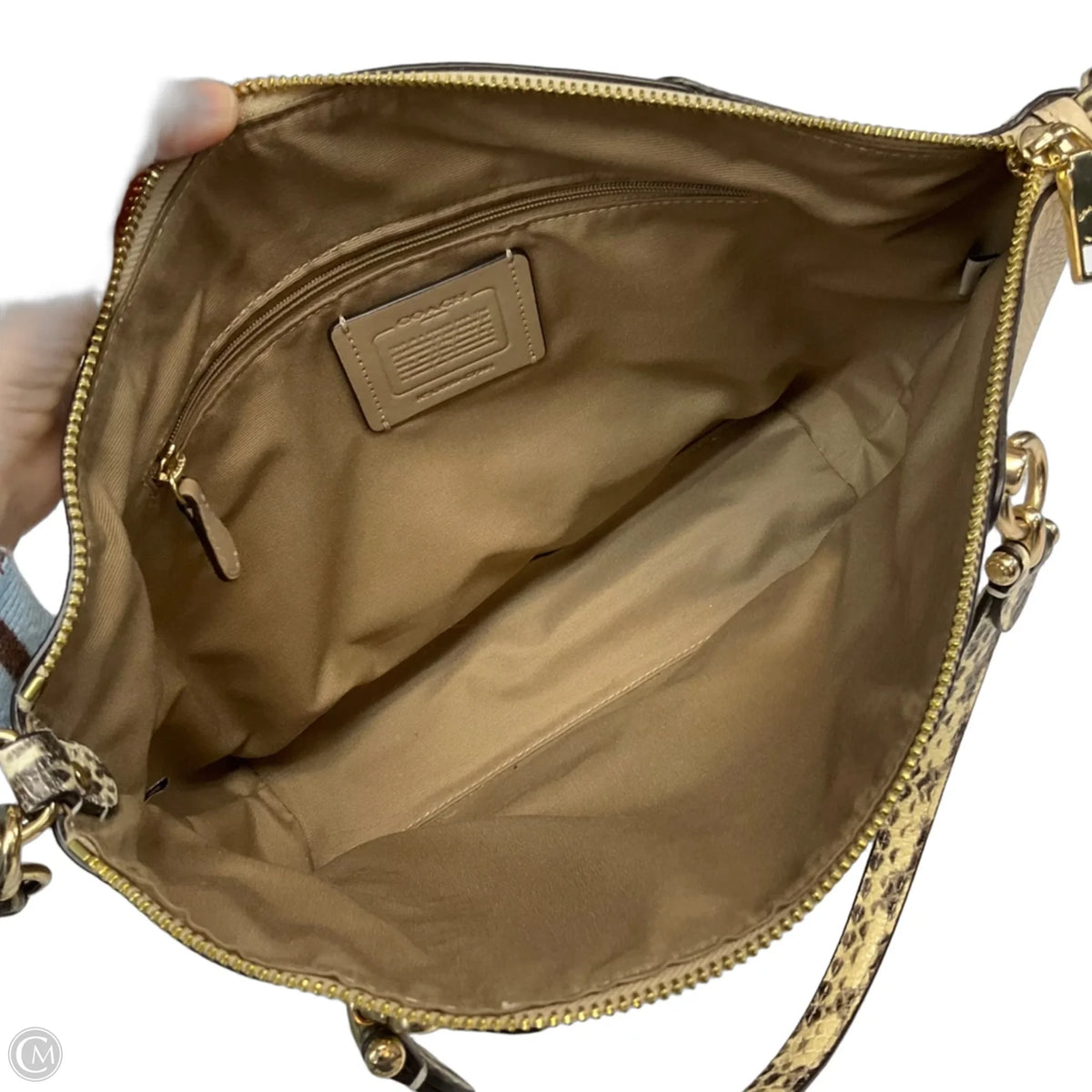 Handbag Designer By Coach, Size: Medium