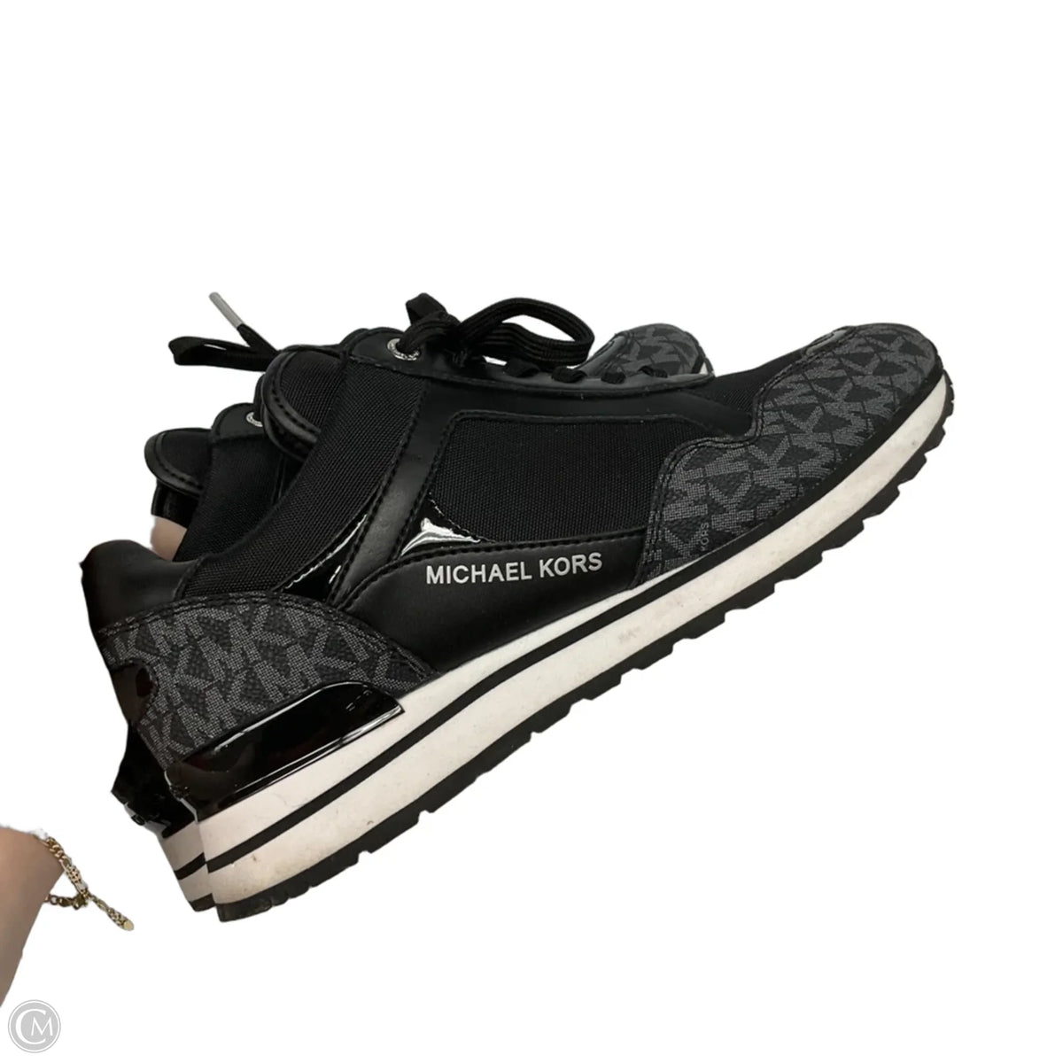 Shoes Designer By Michael Kors In Black, Size: 9