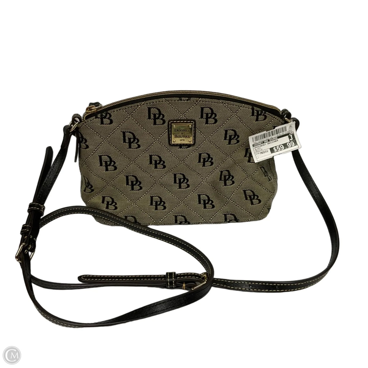 Crossbody Designer By Dooney And Bourke, Size: Medium