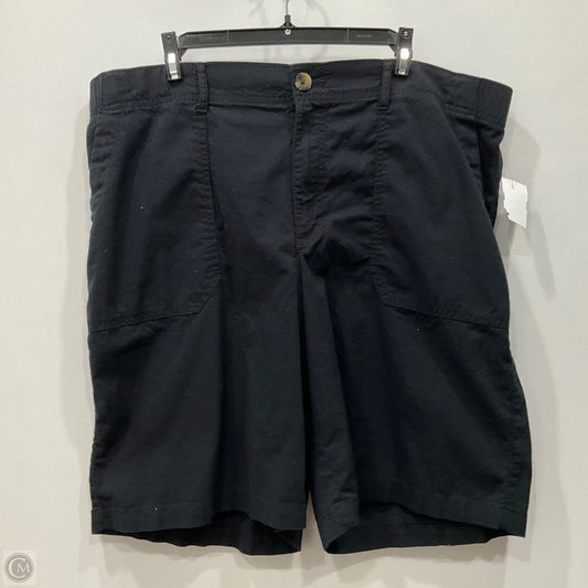 Shorts By Sonoma In Black, Size: Xxl