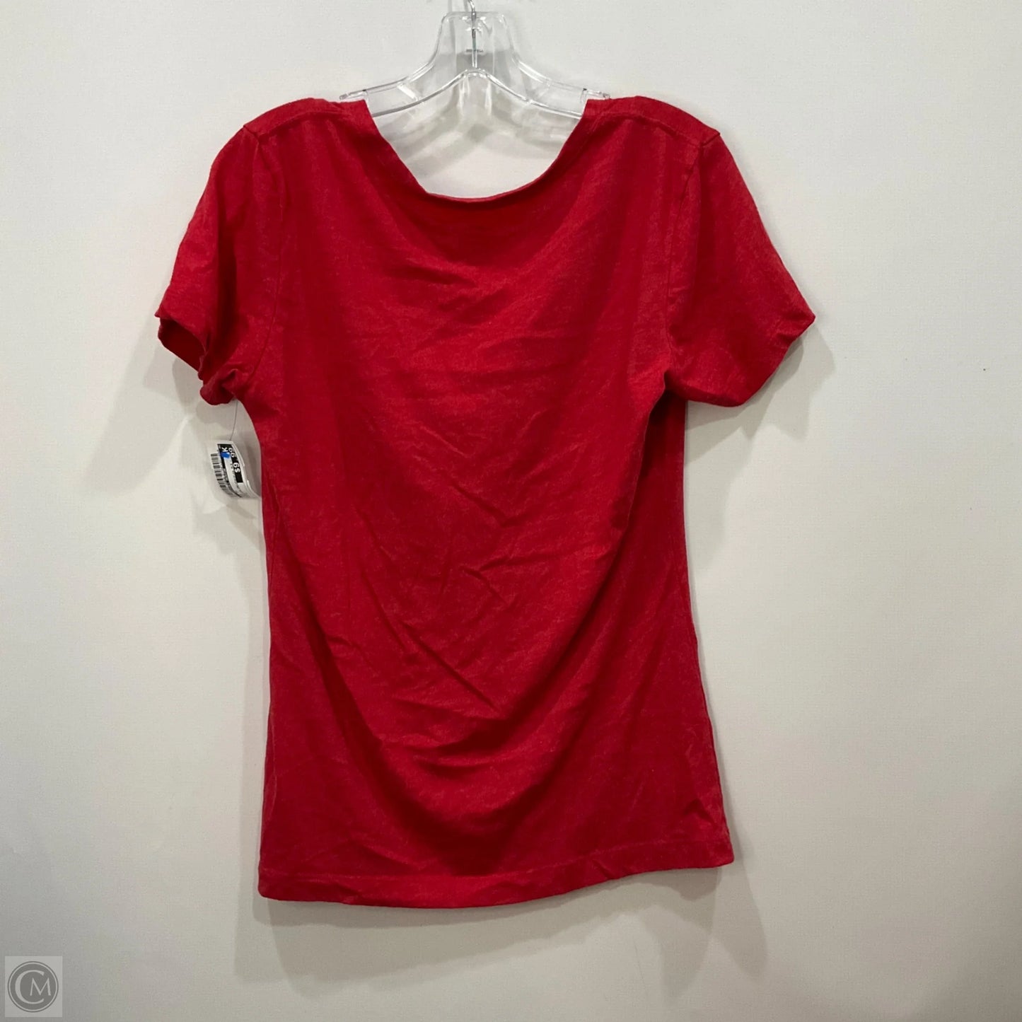 Top Short Sleeve By Nike In Red, Size: L