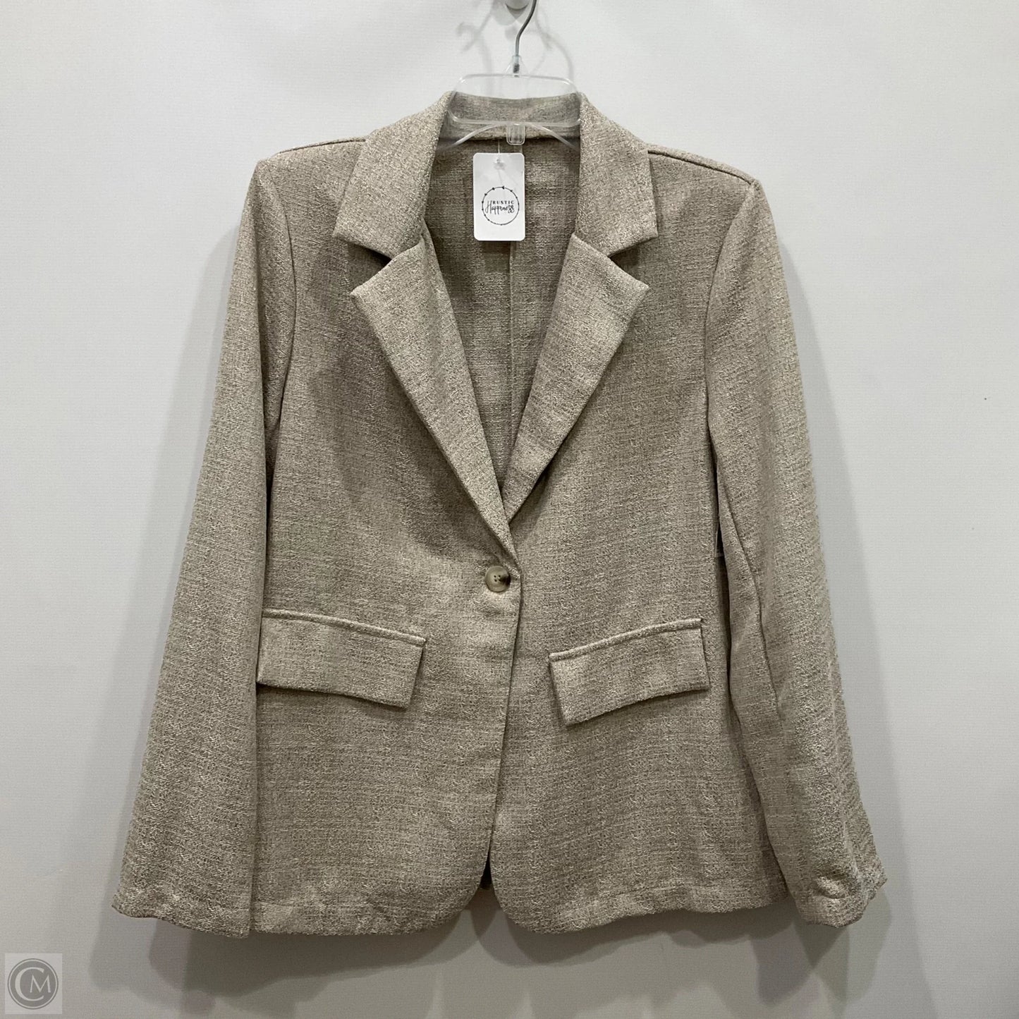 Rustic Happiness In Tan, Size: L