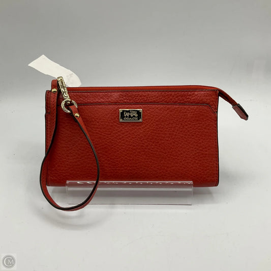 Wristlet Designer By Coach, Size: Medium