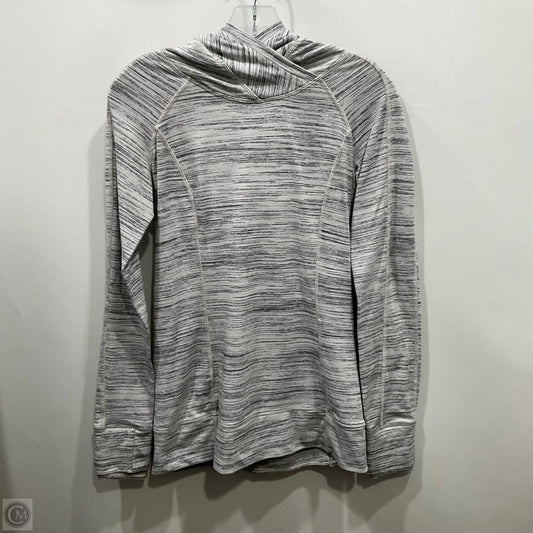 Sweatshirt Hoodie By Lululemon In Grey, Size: 6