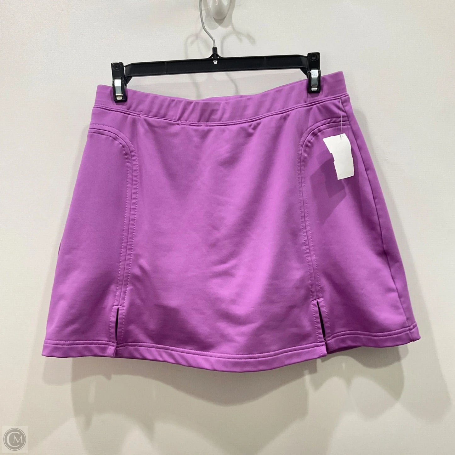 Athletic Skort By Adidas In Purple, Size: L