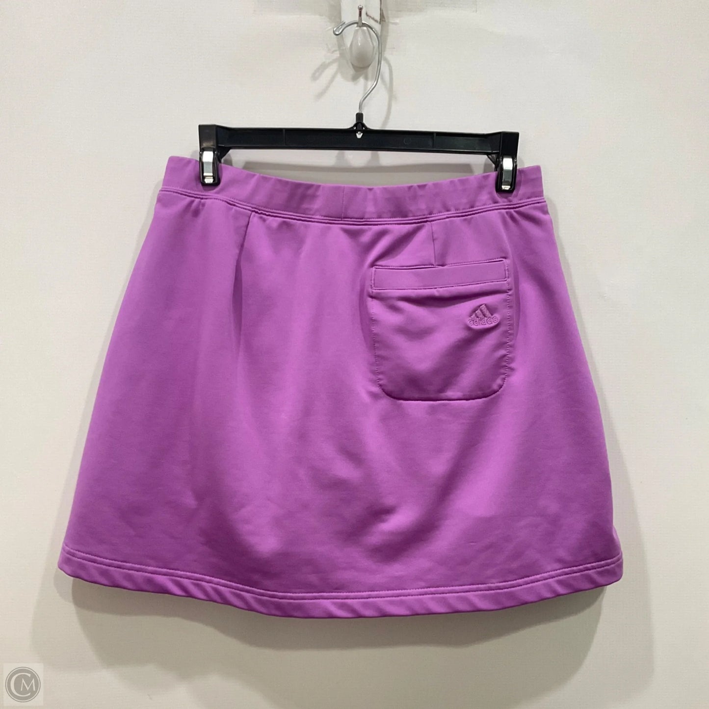 Athletic Skort By Adidas In Purple, Size: L