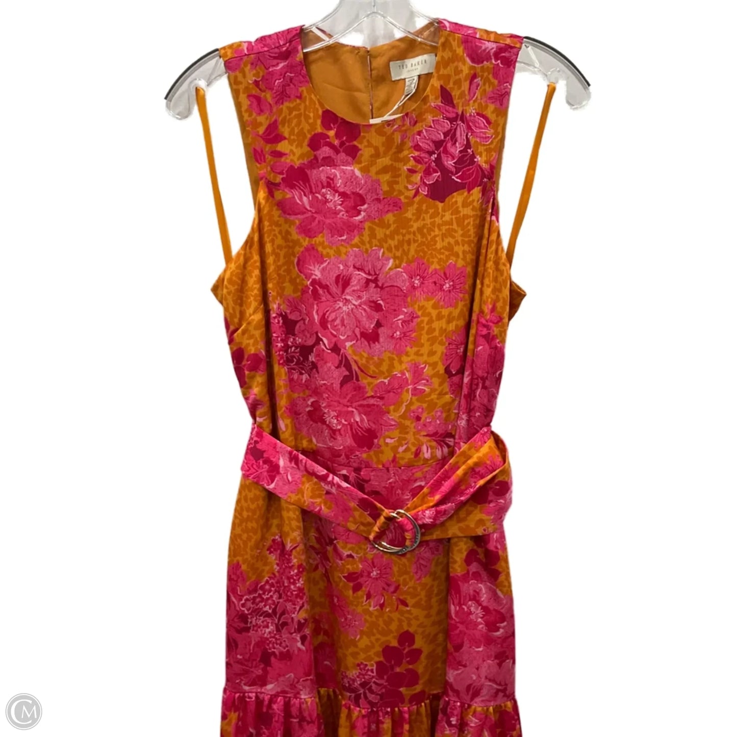 Dress Party Long By Ted Baker In Floral Print, Size: S