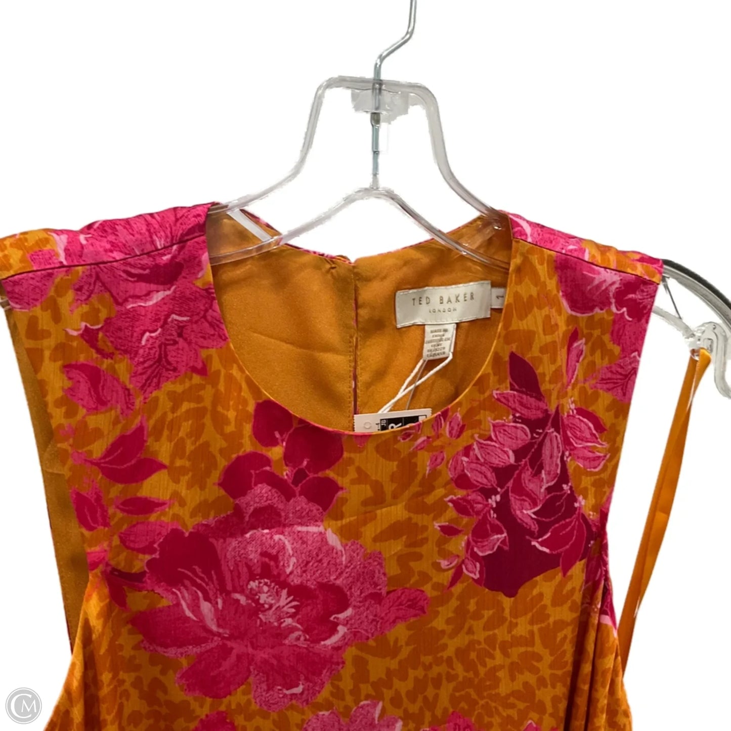 Dress Party Long By Ted Baker In Floral Print, Size: S