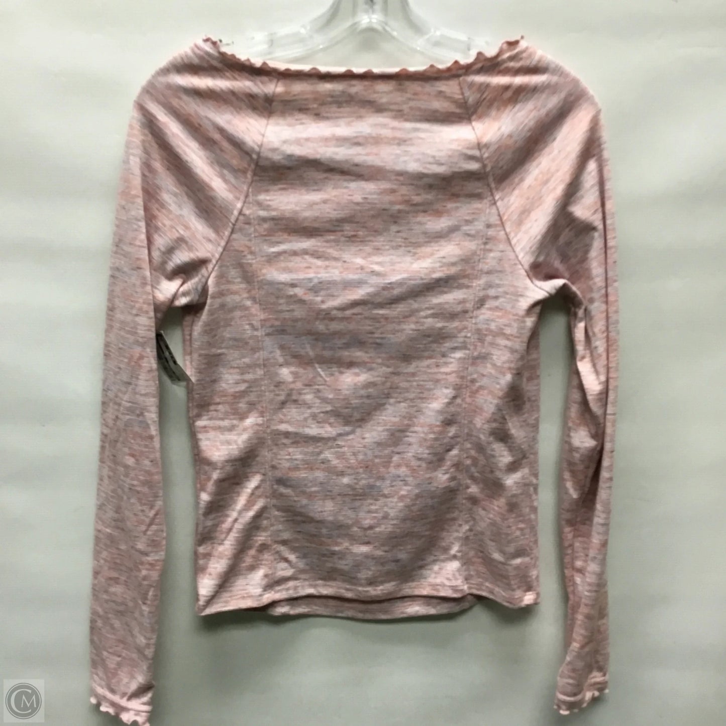 Top Long Sleeve By Free People In Pink, Size: S