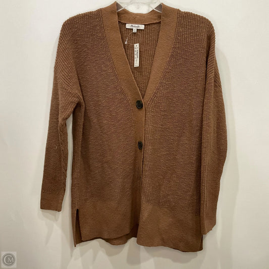 Cardigan By Madewell In Brown, Size: Xs