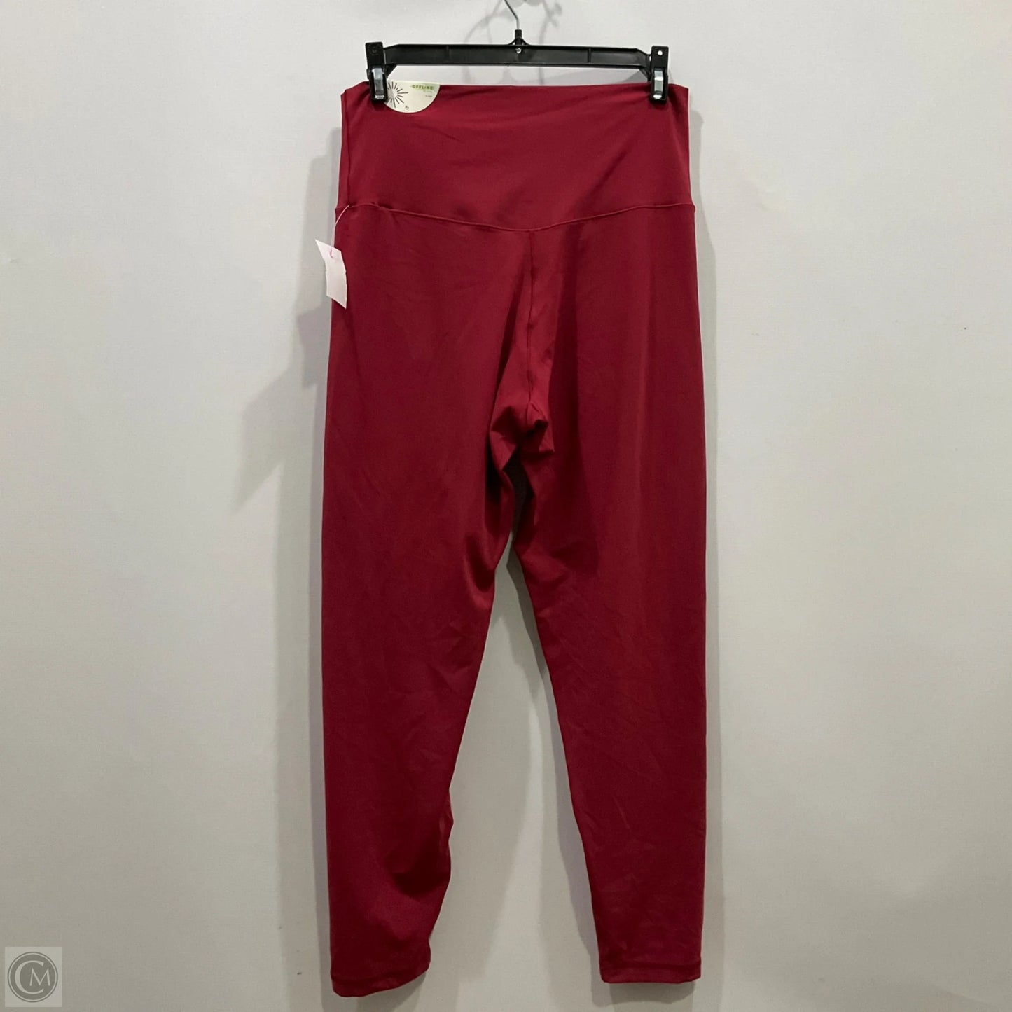 Athletic Leggings By Aerie In Red, Size: Xl