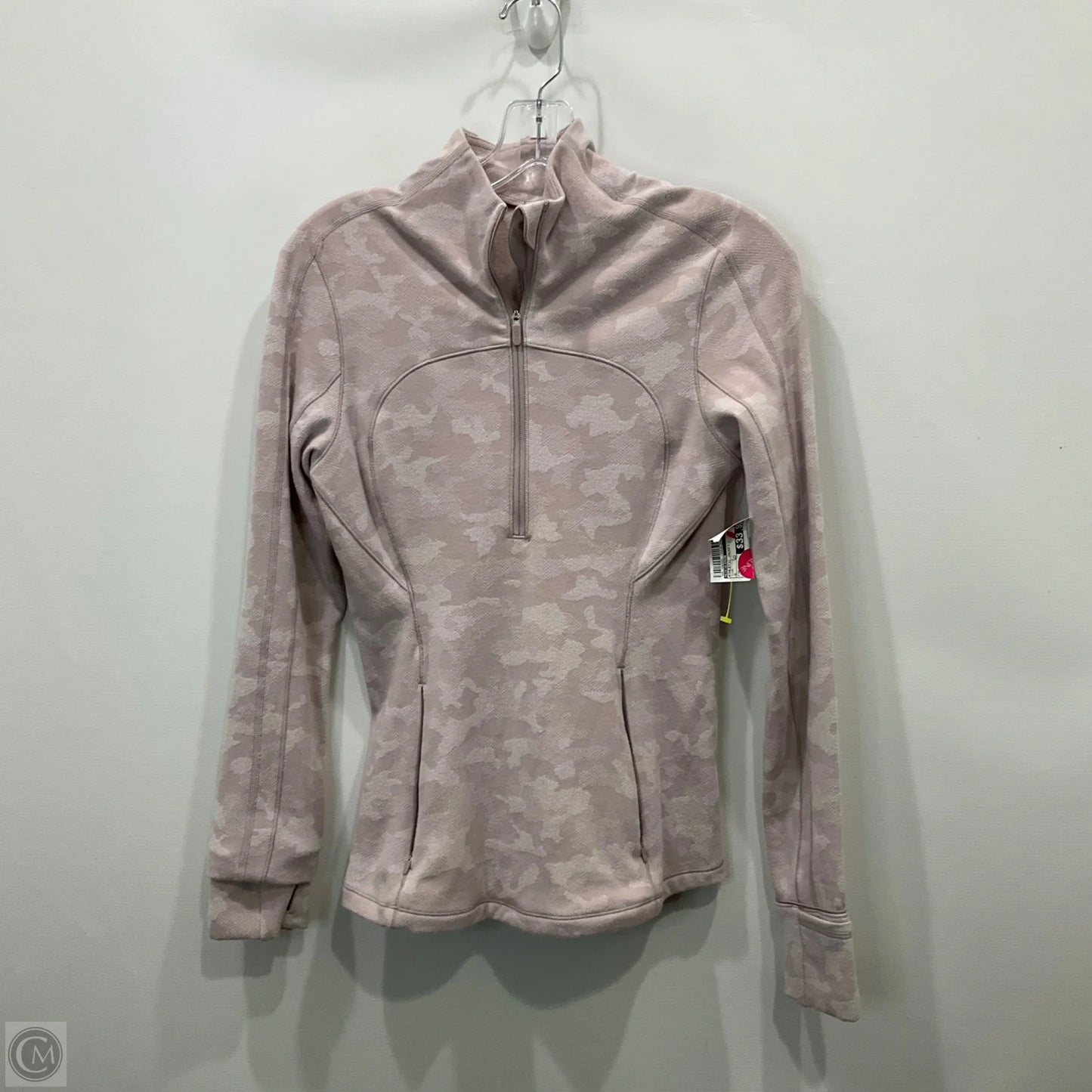 Athletic Jacket By Lululemon In Pink, Size: 4