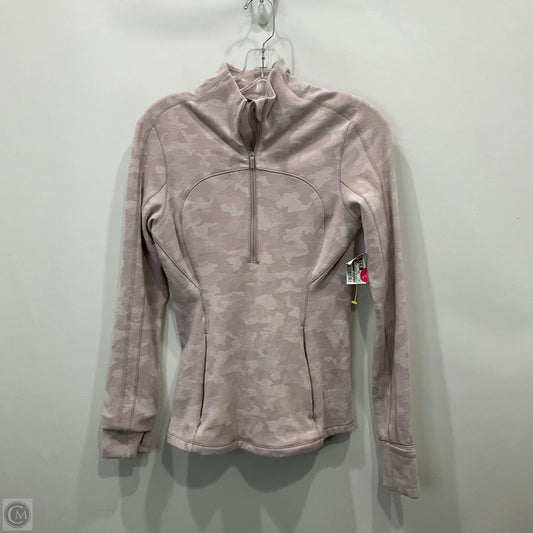 Athletic Jacket By Lululemon In Pink, Size: 4