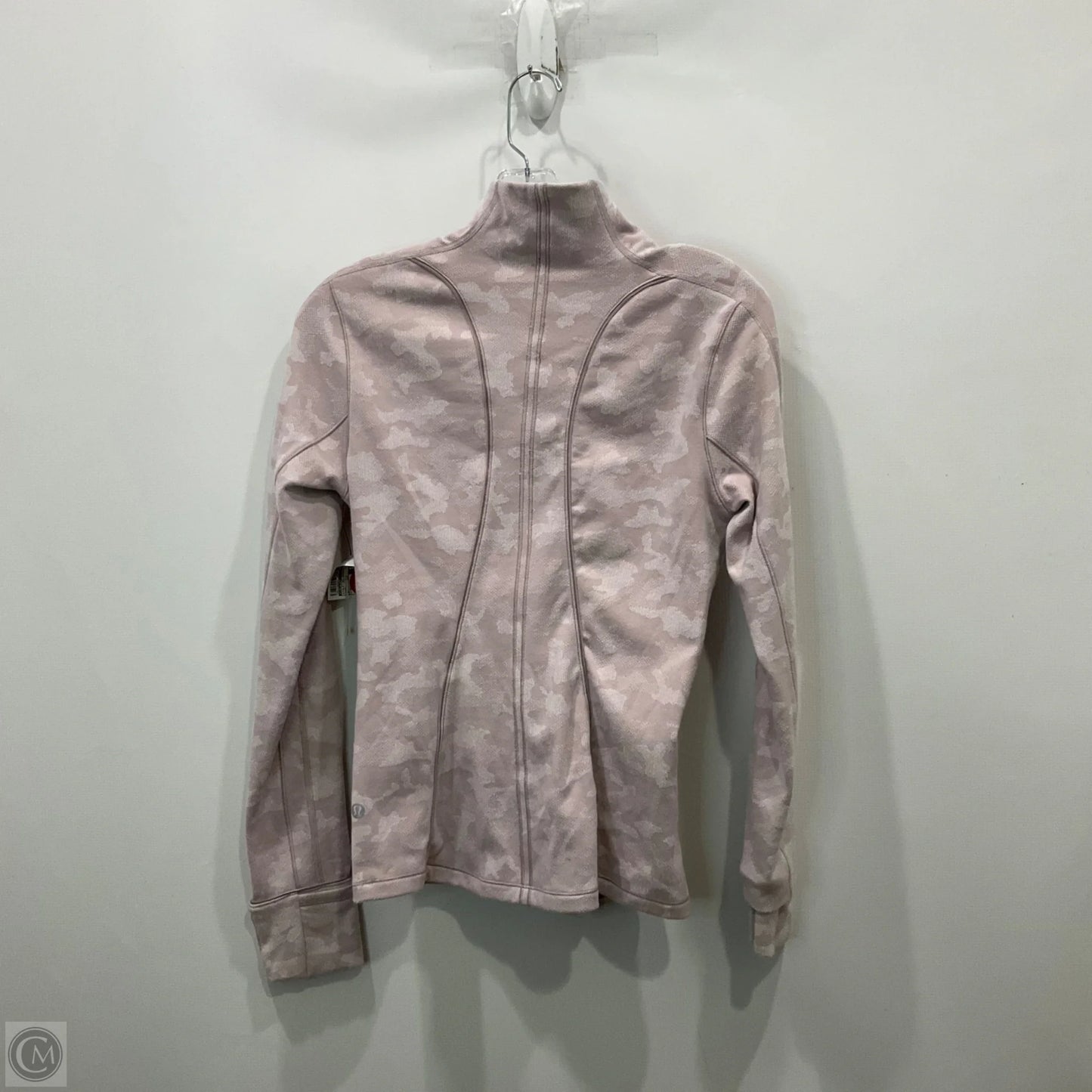 Athletic Jacket By Lululemon In Pink, Size: 4