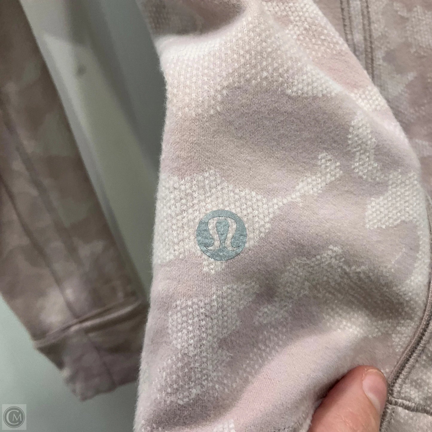 Athletic Jacket By Lululemon In Pink, Size: 4