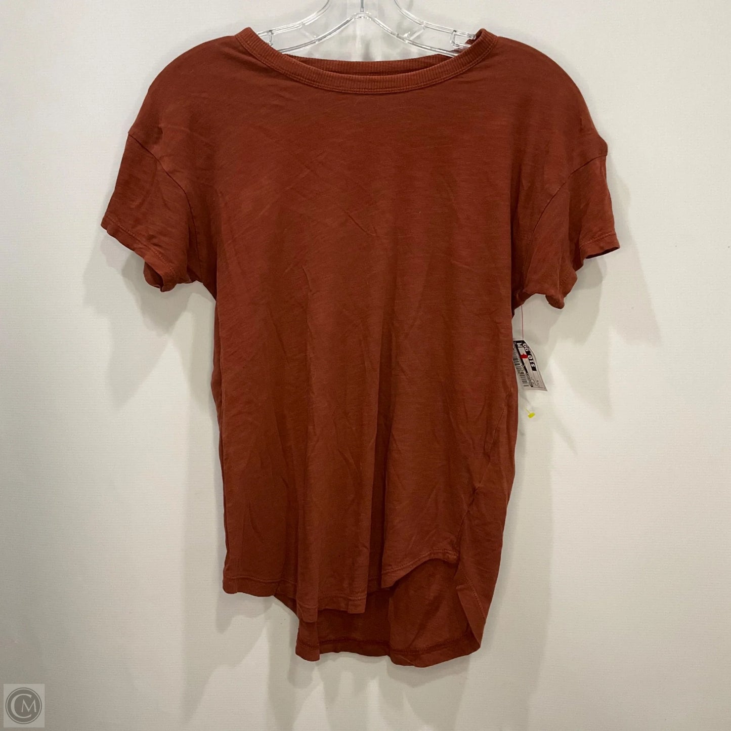 Top Short Sleeve By Madewell In Brown, Size: S