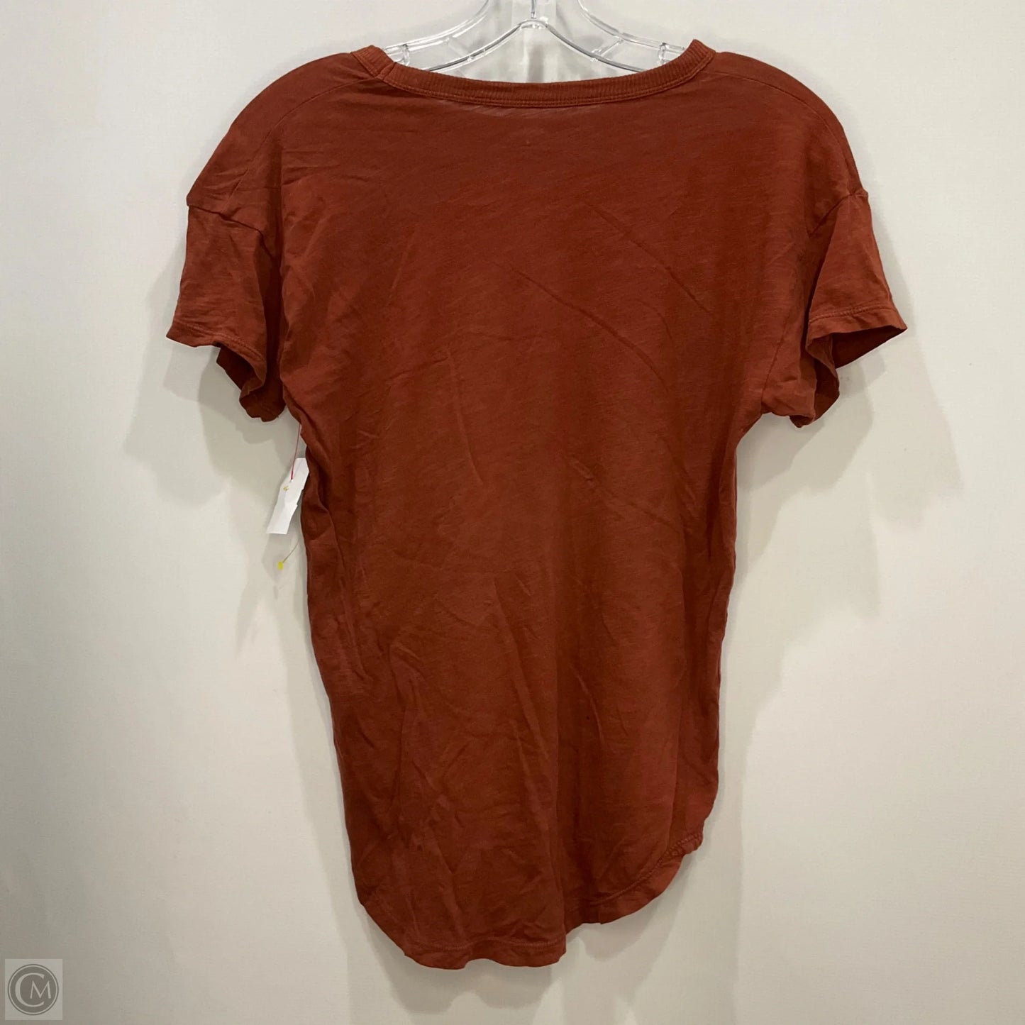 Top Short Sleeve By Madewell In Brown, Size: S
