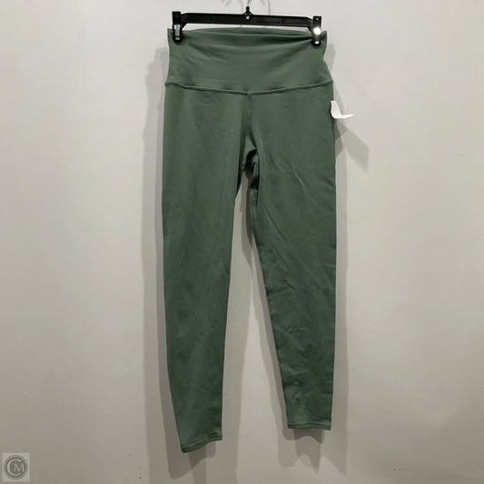 Athletic Leggings By Alo In Green, Size: S
