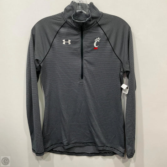 Top Long Sleeve By Under Armour In Striped Pattern, Size: S