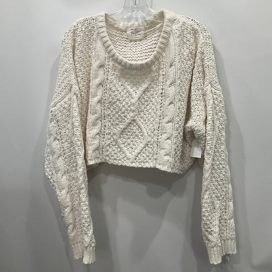 Sweater By The Native One In White, Size: L