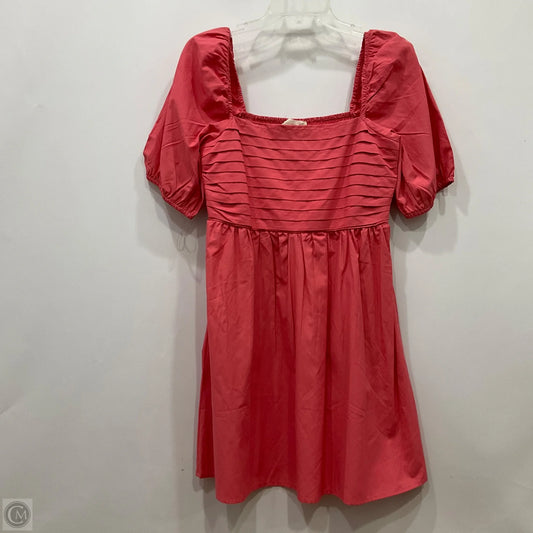 Dress Casual Midi By Altard State In Pink, Size: M